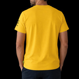 Ayrton Senna T-Shirt F1 n° 12 Gelb ASLE01015-YLW - unisex