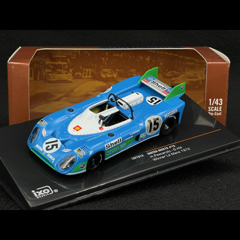 Matra MS670 n° 15 Sieger 24h Le Mans 1972 1/43 Ixo LM1972