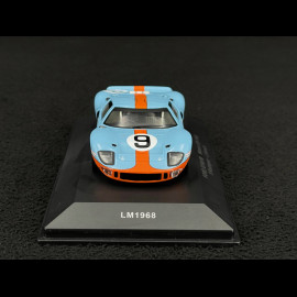 Ford GT40 n° 9 Gulf Winner 24h Le Mans 1968 1/43 Ixo LM1968