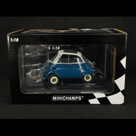 BMW Isetta 1955  Blau / Weiß 1/18 Minichamps 110024000