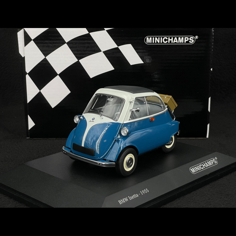 BMW Isetta 1955  Blau / Weiß 1/18 Minichamps 110024000