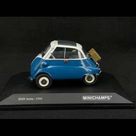 BMW Isetta 1955  Blau / Weiß 1/18 Minichamps 110024000