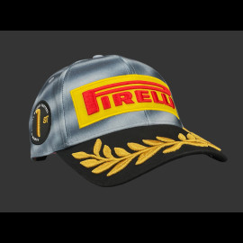 SELTEN : Pirelli Cap F1 Sieger Miami GP 2026 Bestickte Premium Grau 0115 - unisex