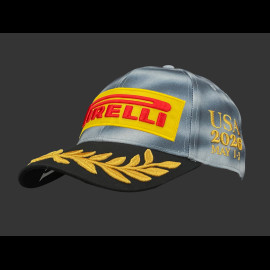 SELTEN : Pirelli Cap F1 Sieger Miami GP 2026 Bestickte Premium Grau 0115 - unisex