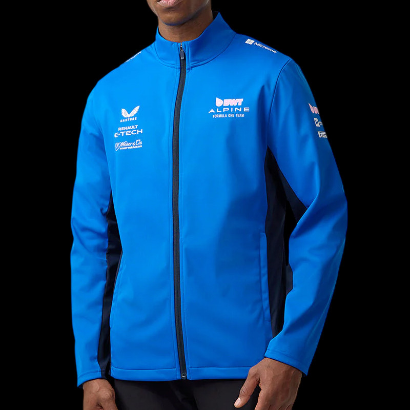 Alpine Jacke F1 Team Softshell Blau TU10287-030 - unisex