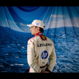 Ferrari Hat F1 Team n° 16 Charles Leclerc Monaco 2026 GP Puma Beige / Red  701239025-001 - unisex