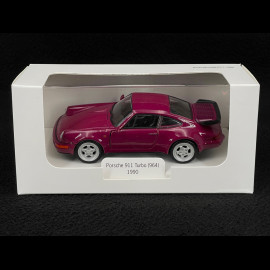 Porsche 964 Turbo 1990 fuchsia 1/24 Welly MAP02493616
