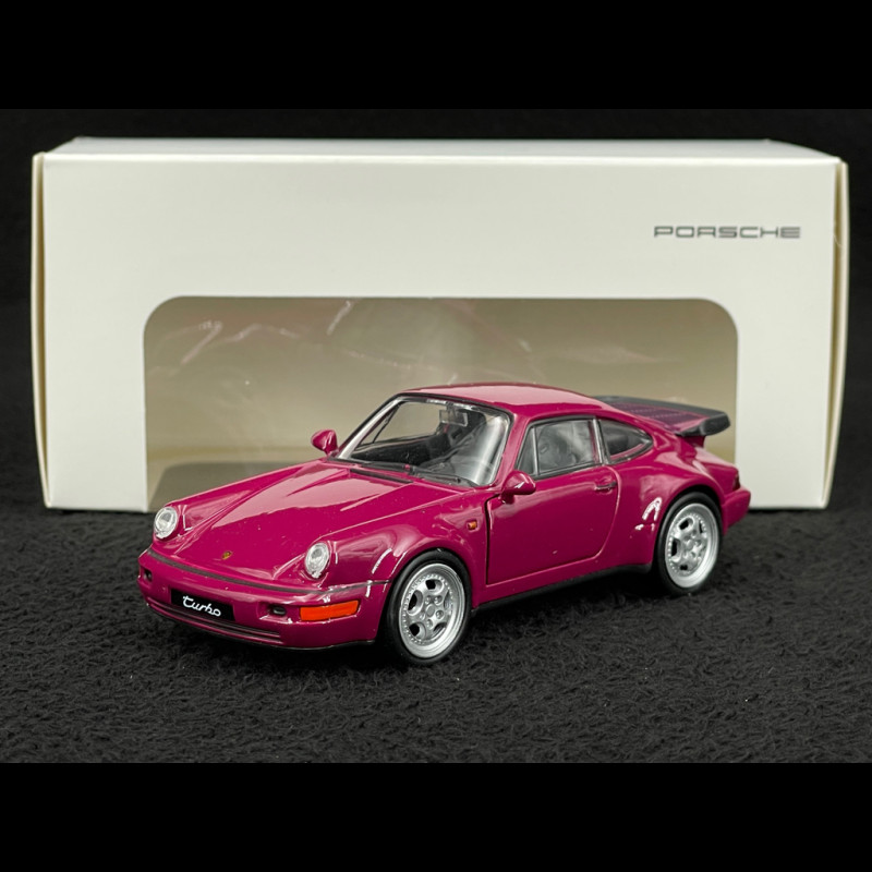 Porsche 964 Turbo 1990 fuchsia 1/24 Welly MAP02493616