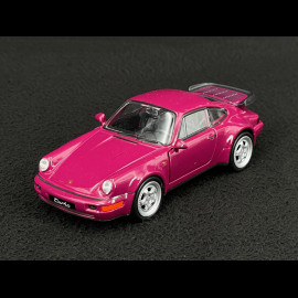 Porsche 964 Turbo 1990 fuchsia 1/24 Welly MAP02493616