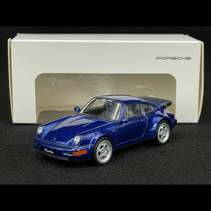 Porsche 964 Turbo 1990 metallic blau 1/24 Welly MAP02493716