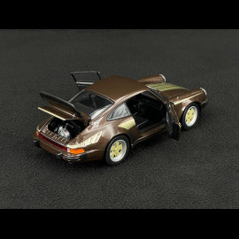 Porsche 911 Turbo 3.0 Typ 930 1975 Braun / Gold 1/24 Welly MAP02493224