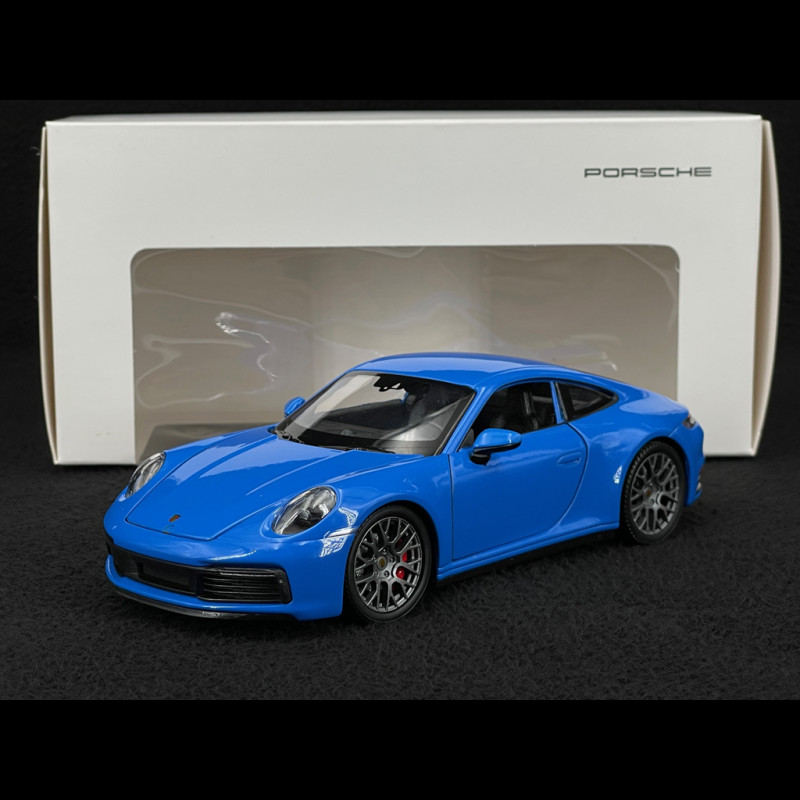 Porsche 911 Carrera 4S Typ 992 2019 Blau 1/24 Welly MAP02496123