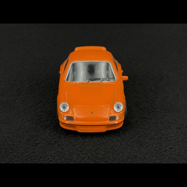 Porsche 911 Carrera RS 2.7 1973 Orange / Schwarze Streifen Reibungsspielzeug 1/38 Welly MAP01025015