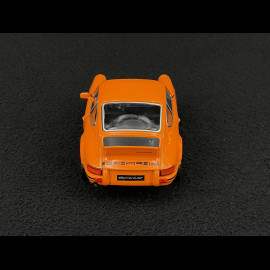 Porsche 911 Carrera RS 2.7 1973 Orange / Schwarze Streifen Reibungsspielzeug 1/38 Welly MAP01025015