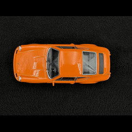 Porsche 911 Carrera RS 2.7 1973 Orange / Black Stripes Friction Toy 1/38 Welly MAP01025015