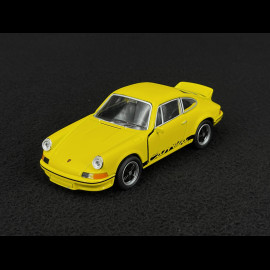 Porsche 911 Carrera RS 2.7 1973 Yellow / Black Stripes Friction Toy 1/38 Welly MAP01025015