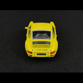 Porsche 911 Carrera RS 2.7 1973 Yellow / Black Stripes Friction Toy 1/38 Welly MAP01025015