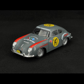 Porsche 356 Pre-A Coupe n° 147 Racing Panamericana 1954 Grey 1/18 Solido S1802807