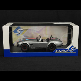 Shelby Cobra 427 Mk II 1965 Silver / Martini Stripes 1/18 Solido S1804913
