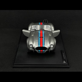 Shelby Cobra 427 Mk II 1965 Silver / Martini Stripes 1/18 Solido S1804913