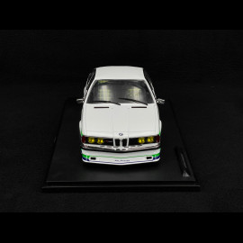 BMW Alpina B7 Turbo 1984 Weiß / Blau-Grüne Streifen 1/18 Solido S1810303
