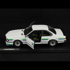 BMW Alpina B7 Turbo 1984 White / Blue and Green Stripes 1/18 Solido S1810303