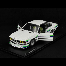 BMW Alpina B7 Turbo 1984 White / Blue and Green Stripes 1/18 Solido S1810303