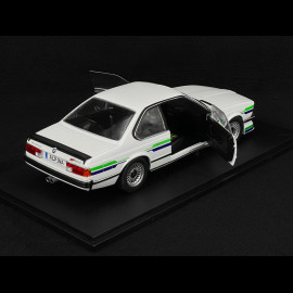 BMW Alpina B7 Turbo 1984 White / Blue and Green Stripes 1/18 Solido S1810303