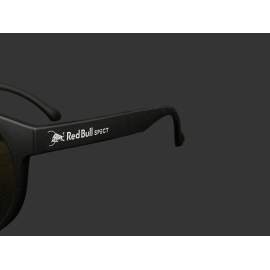 Red Bull Sunglasses X Spect Eyewear Matte Black / Polarized Orange Lenses LACE-001