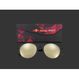 Red Bull Sonnenbrille X Spect Eyewear Matt Schwarz / Polarisierte Orange Gläser LACE-001