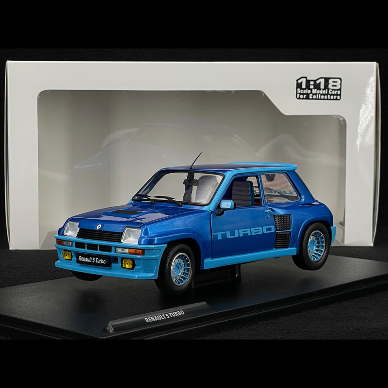 Renault 5 Turbo 1981 Olympe Blue 1/18 Solido S1801308