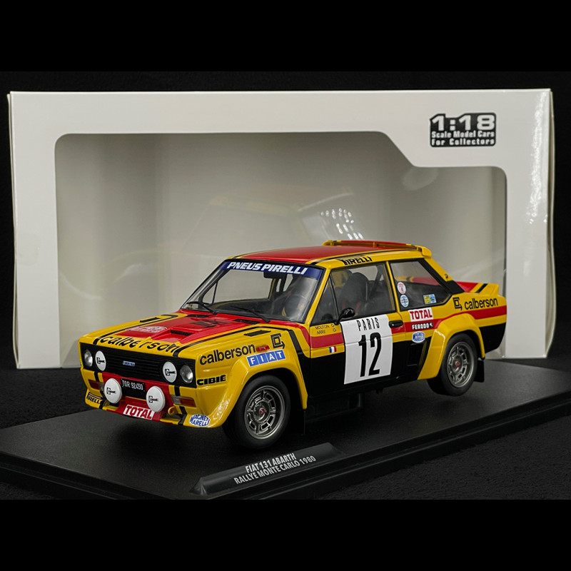 Fiat 131 Abarth n° 12 Monte Carlo Rally 1980 1/18 Solido S1806007