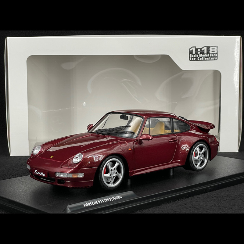 Porsche 911 Turbo Type 993 1997 Arena Red 1/18 Solido S1810102
