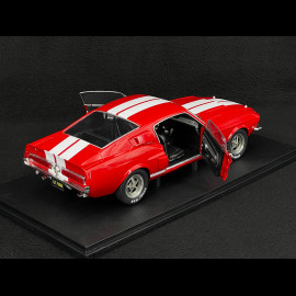 Ford Mustang Shelby GT500 1967 Candy Apple Red / White Stripes 1/18 Solido S1802902