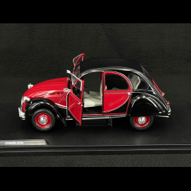Citroën 2CV 6 Charleston 1982 Delage Rot / Schwarz 1/18 Solido S1805013