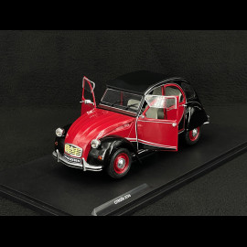 Citroën 2CV 6 Charleston 1982 Delage Rot / Schwarz 1/18 Solido S1805013