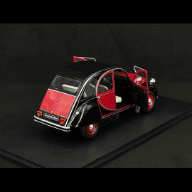 Citroën 2CV 6 Charleston 1982 Delage Rot / Schwarz 1/18 Solido S1805013