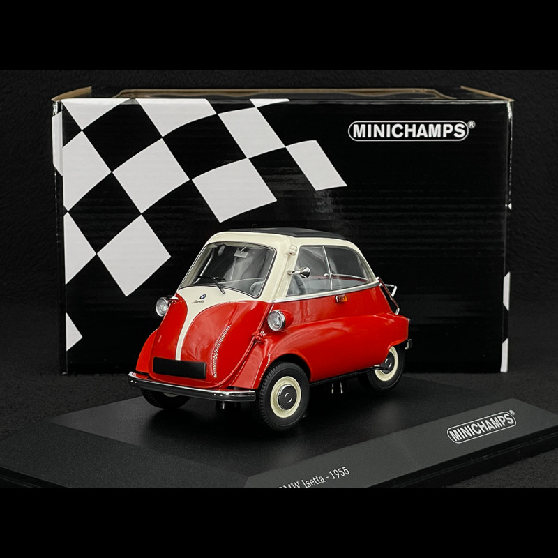 BMW Isetta 1955 Red / White 1/18 Minichamps 110024001