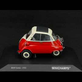 BMW Isetta 1955 Red / White 1/18 Minichamps 110024001