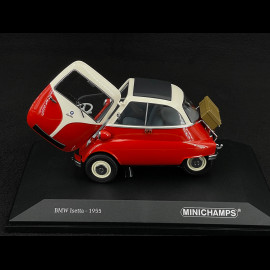BMW Isetta 1955 Red / White 1/18 Minichamps 110024001