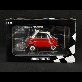 BMW Isetta 1955 Red / White 1/18 Minichamps 110024001