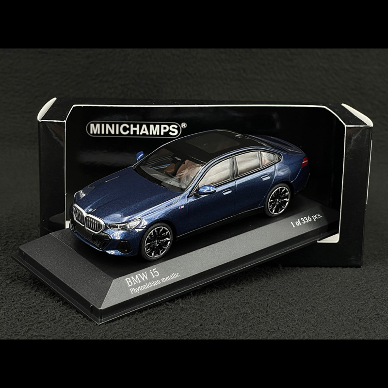 BMW I5 M60 2024 Dark Blue Metallic 1/43 Minichamps 410024100