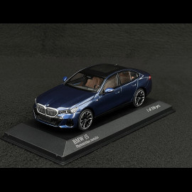 BMW I5 M60 2024 Dunkelblau Metallic 1/43 Minichamps 410024100
