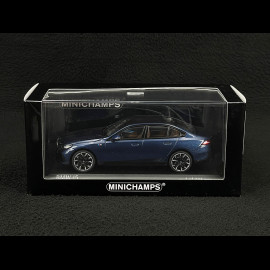 BMW I5 M60 2024 Dark Blue Metallic 1/43 Minichamps 410024100
