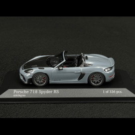Porsche 718 Spyder RS 2023 Weissach Package Arctic Grey 1/43 Minichamps 410063130