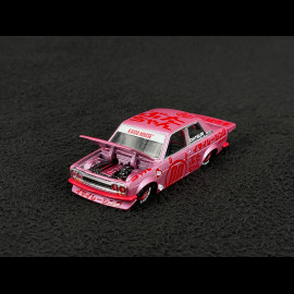 Datsun 510 Pro Street Buta V1 1969 Rosa 1/64 Mini GT KHMG161