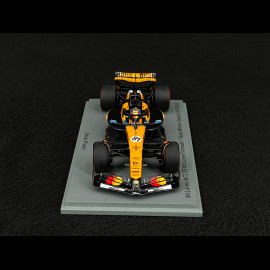 Oscar Piastri McLaren MCL39 n° 81 Sieger GP Barcelona 2025 F1 1/43 Spark S9621