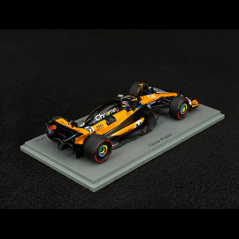 Oscar Piastri McLaren MCL39 n° 81 Winner Barcelona GP 2025 F1 1/43 Spark S9621