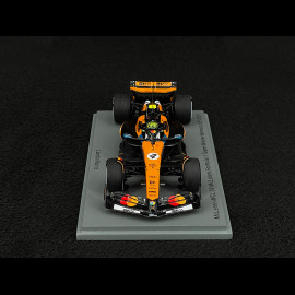 Lando Norris McLaren MCL39 n° 4 Sieger GP Monaco 2025 F1 mit Pit Board 1/43 Spark S9622
