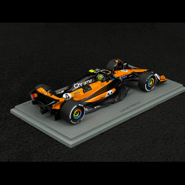Lando Norris McLaren MCL39 n° 4 Sieger GP Monaco 2025 F1 mit Pit Board 1/43 Spark S9622